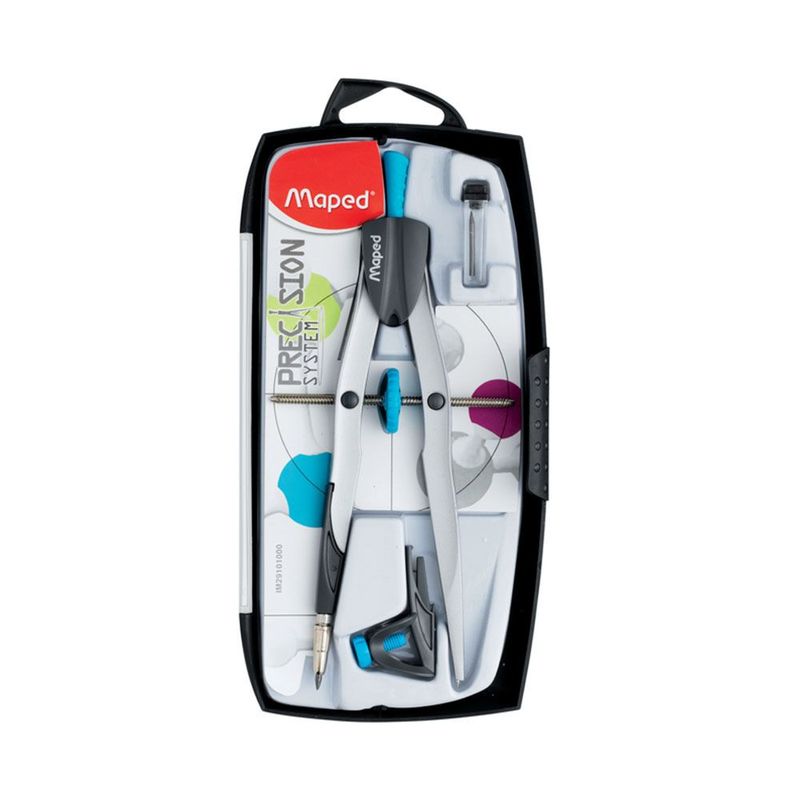 MAPED - Compás Maped Precision System Estuche con Portamina