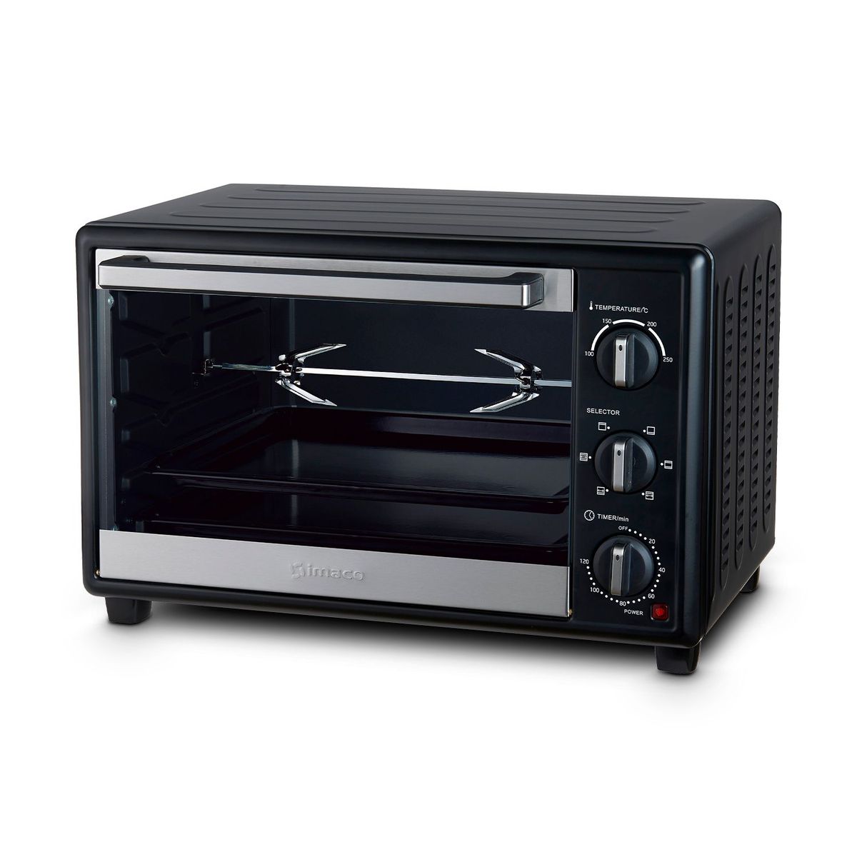 IMACO - Horno Eléctrico Hes35R Imaco 35 Lt 1500W Plateado