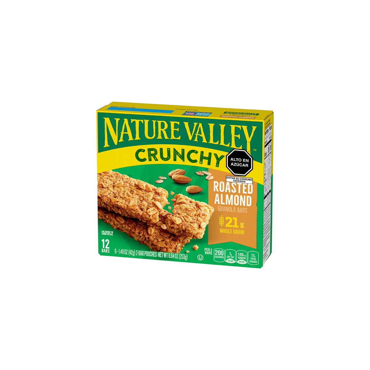 NATURE VALLEY - Barras De Granola Nature Valley Crunchy Almond x 6 unidades