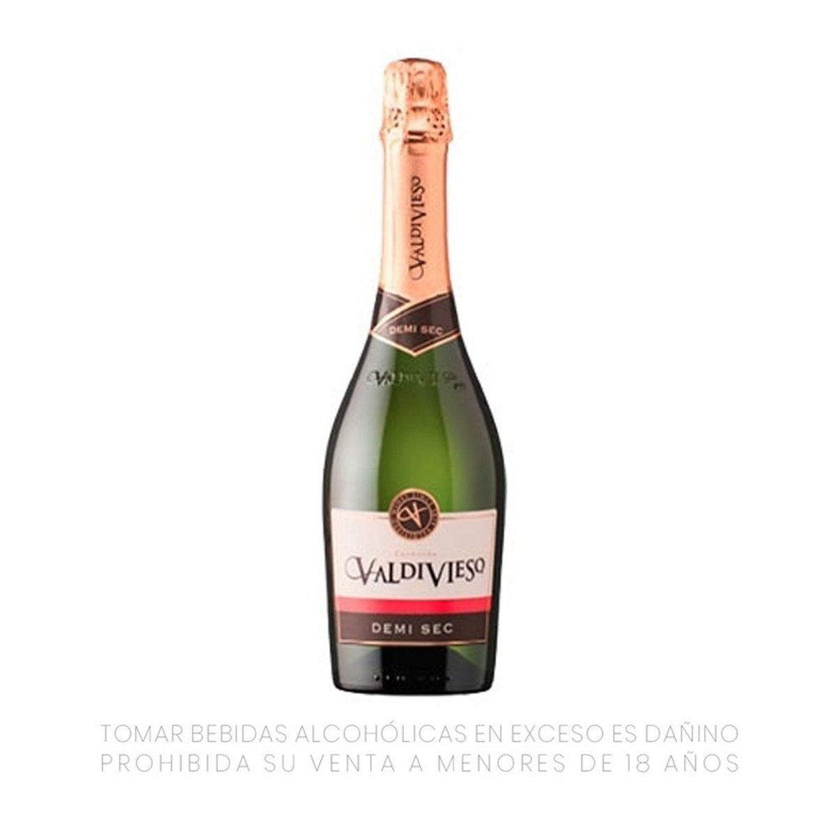 VALDIVIESO - Espumante Valdivieso Clásico Demi Sec Botella 750 mL