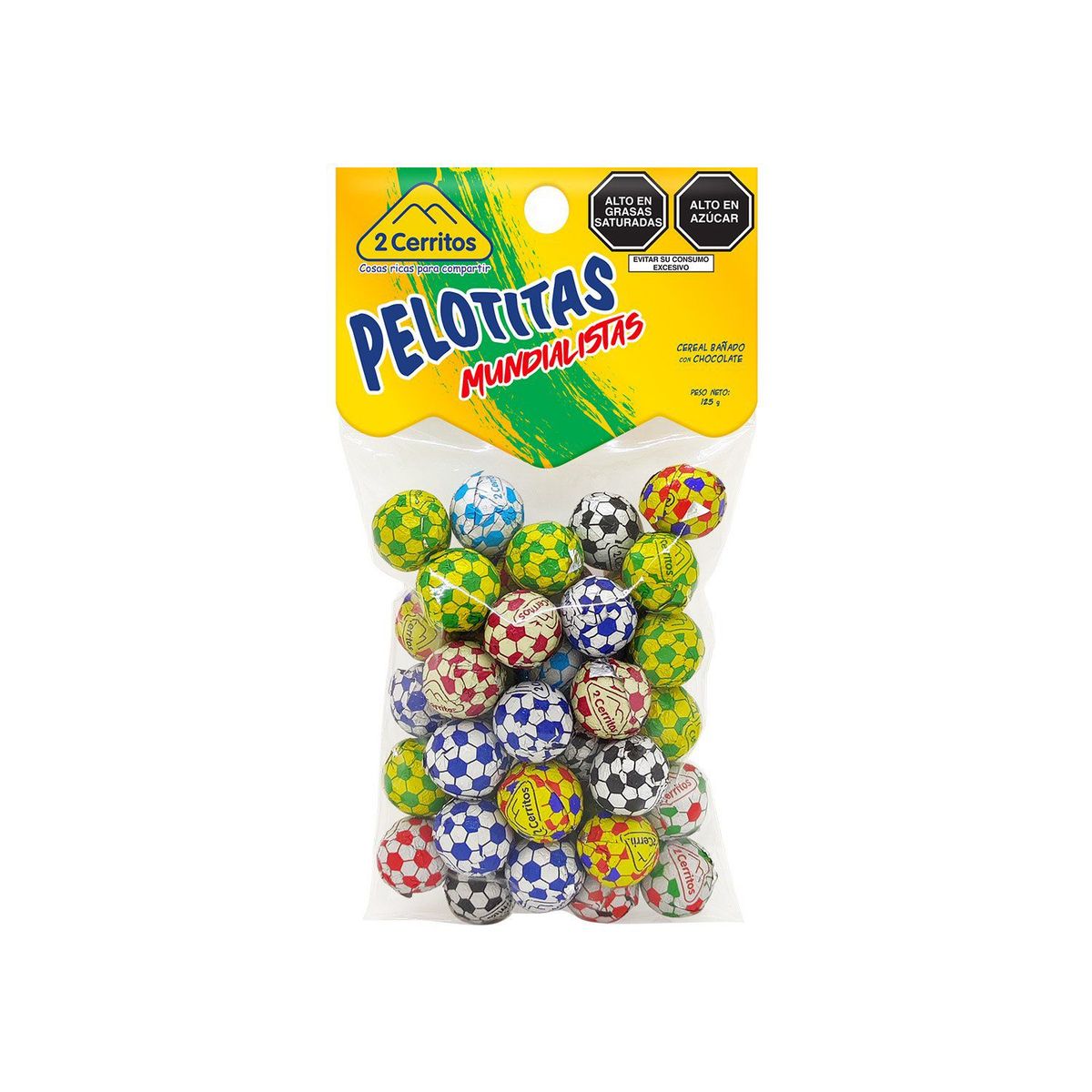 2 CERRITOS - Chocolates Pelotitas 2 Cerritos Bolsa 125 g