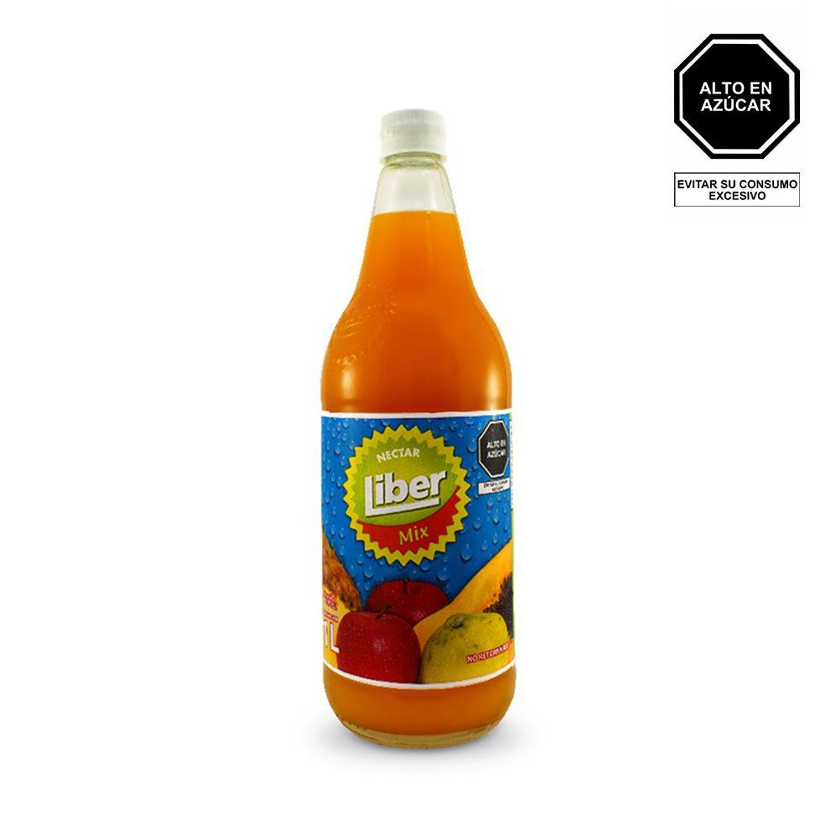 LIBER - Bebida Liber Sabor Néctar Mix Botella 300 mL