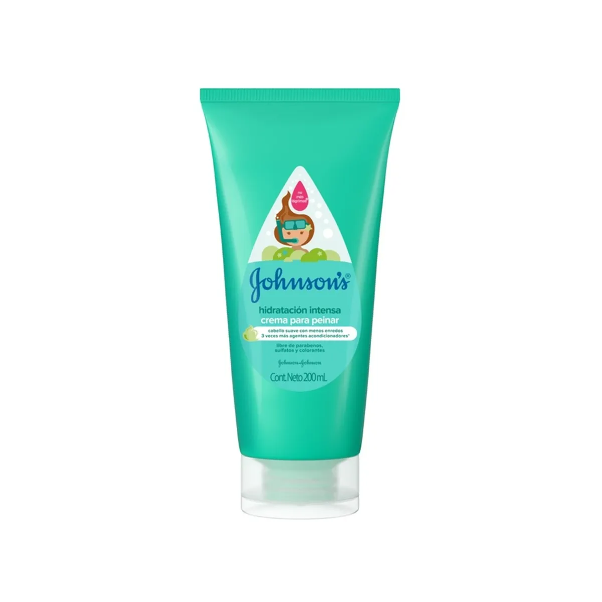 JOHNSONS - Crema Peinadora Johnsons Baby Hidratación Intensa Envase 200 mL