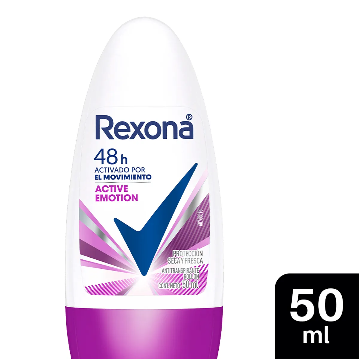 REXONA - Antitranspirante Roll On Rexona Women Active Envase 50 mL