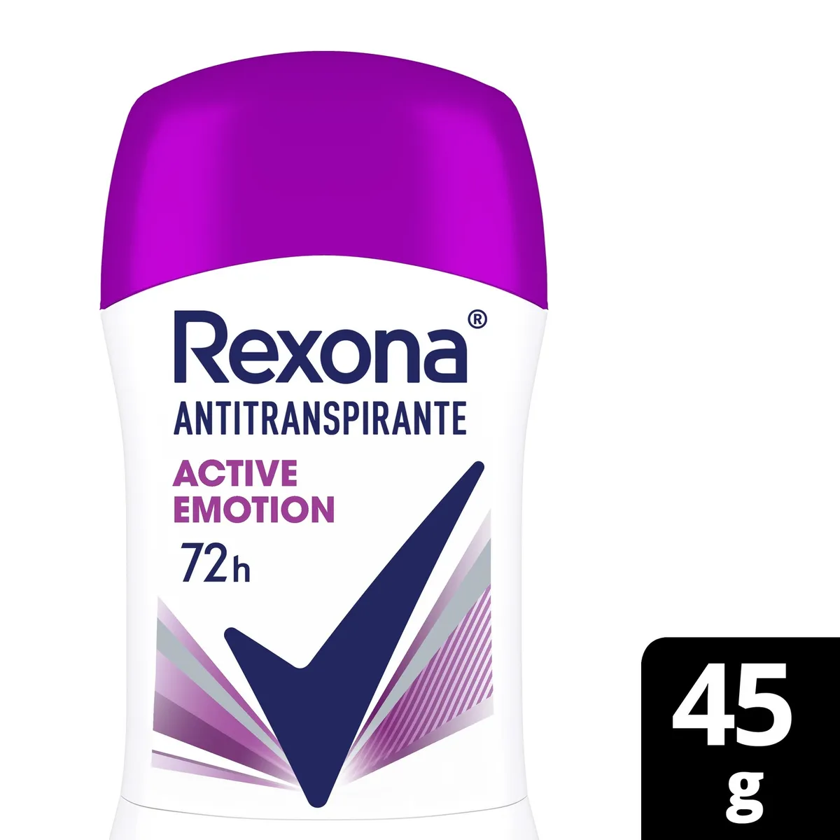REXONA - Antitranspirante en Barra Rexona Women Active Emotion Envase 50 g