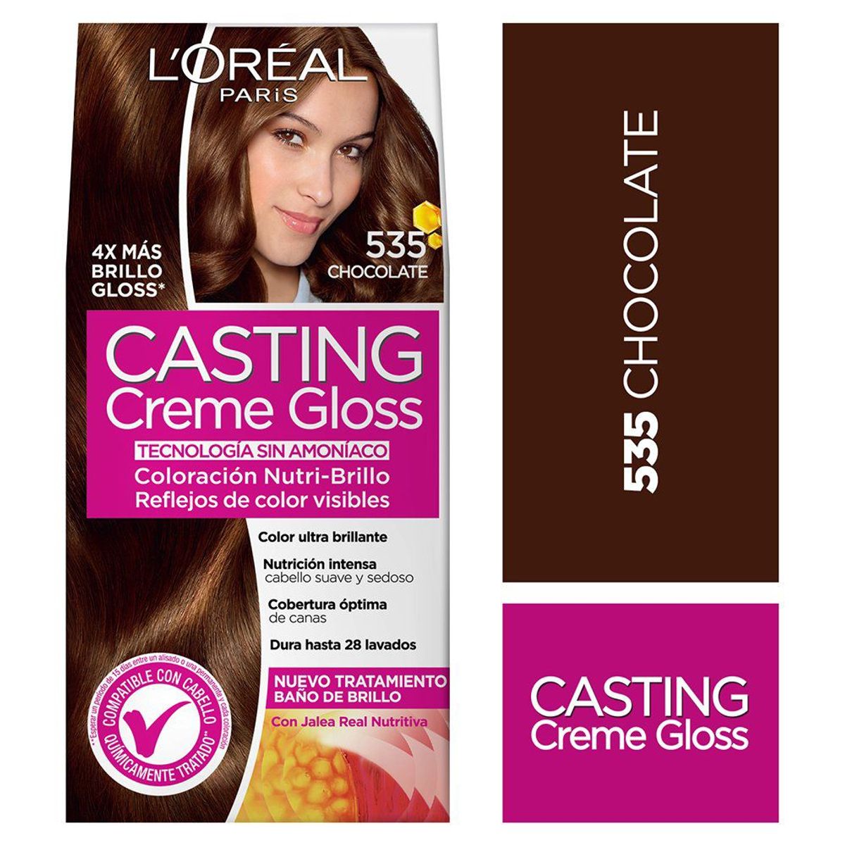 CASTING CREME GLOSS - Tinte Casting Creme Gloss Tono 535 Chocolate