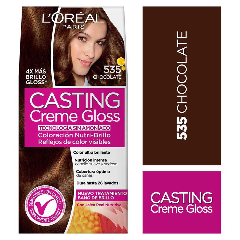 CASTING CREME GLOSS - Kit Tinte Capilar Casting Creme Gloss Tono 535 Chocolate