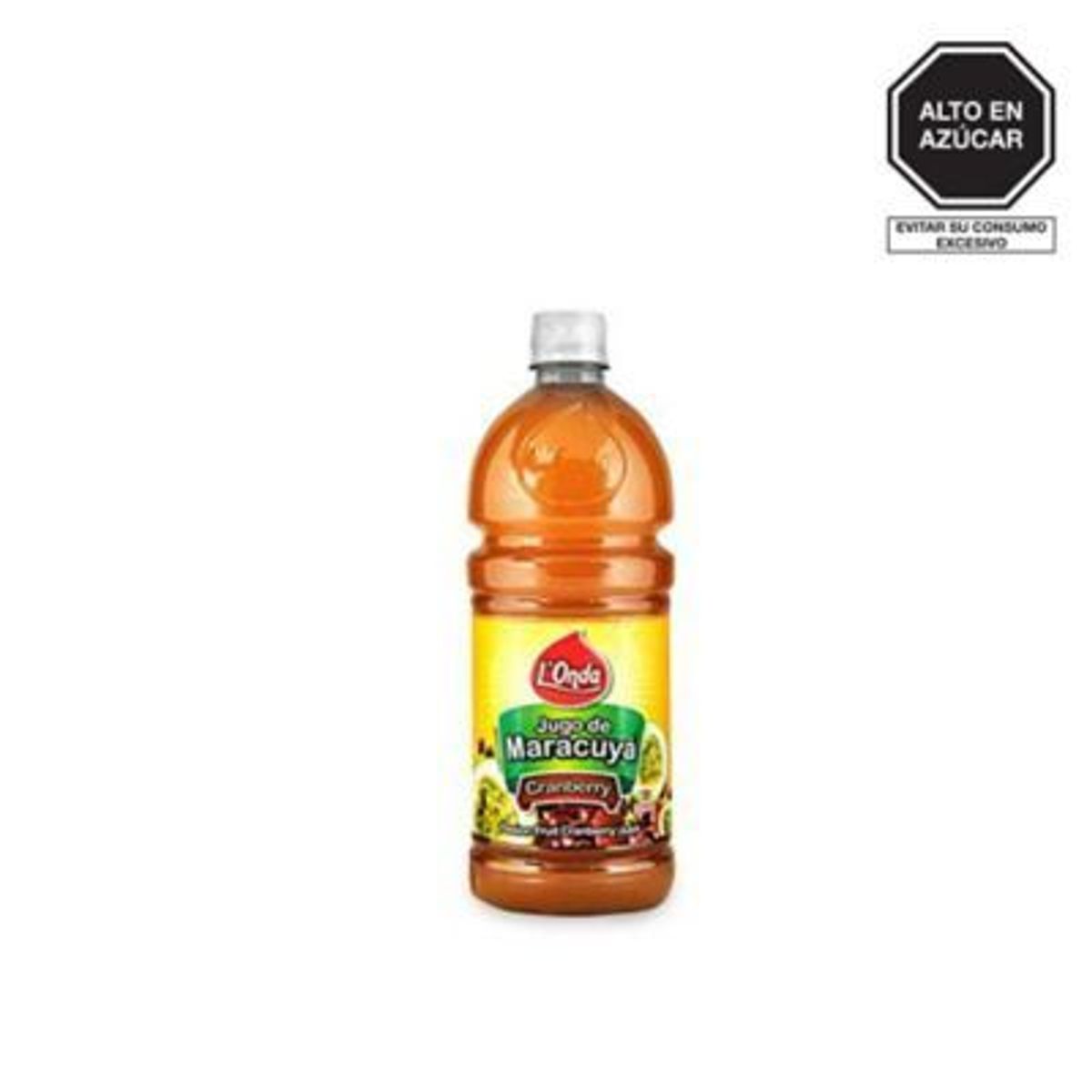 LONDA - Bebida LOnda Cranberry Passion Fruit Botella 1 L