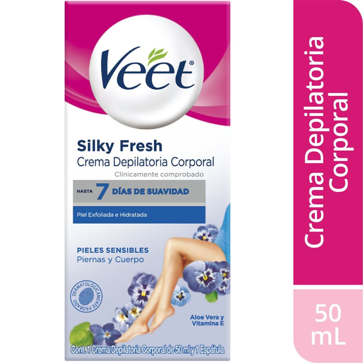 VEET - Crema Depiladora Veet Envase 50 mL