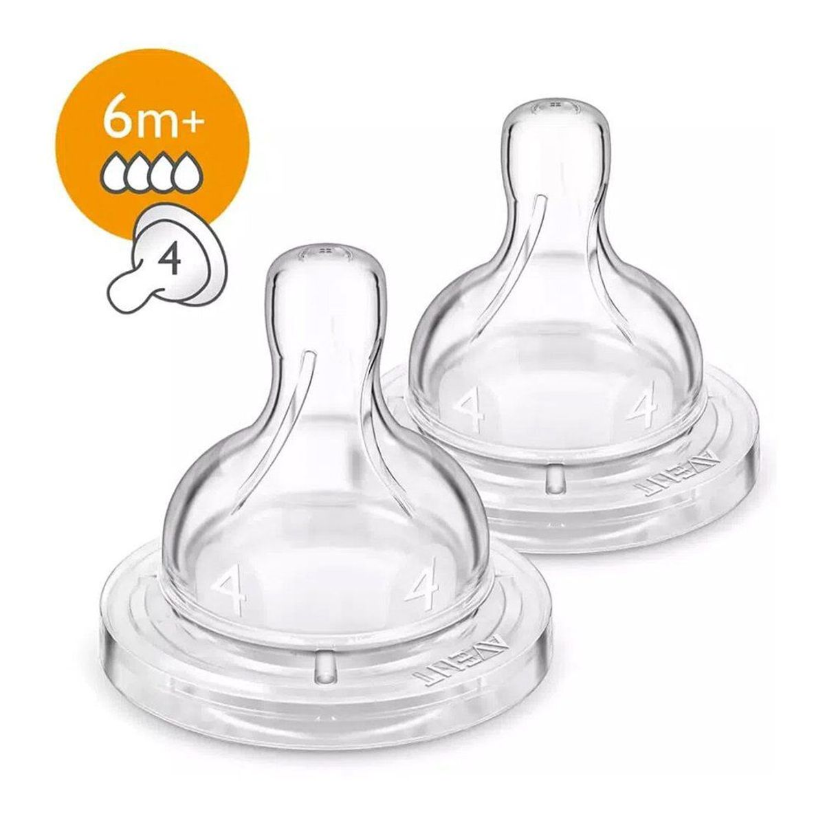 AVENT - Tetina Flujo Rápido Avent