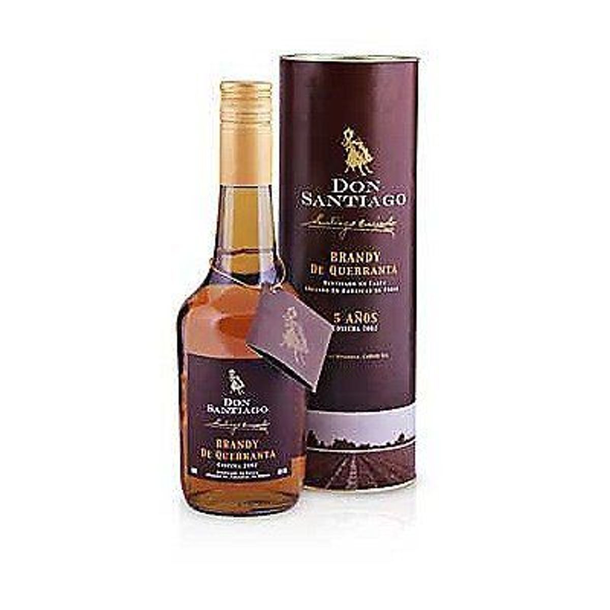 SANTIAGO QUEIROLO - Brandy Santiago Queirolo Don Santiago Quebranta Botella 500 mL