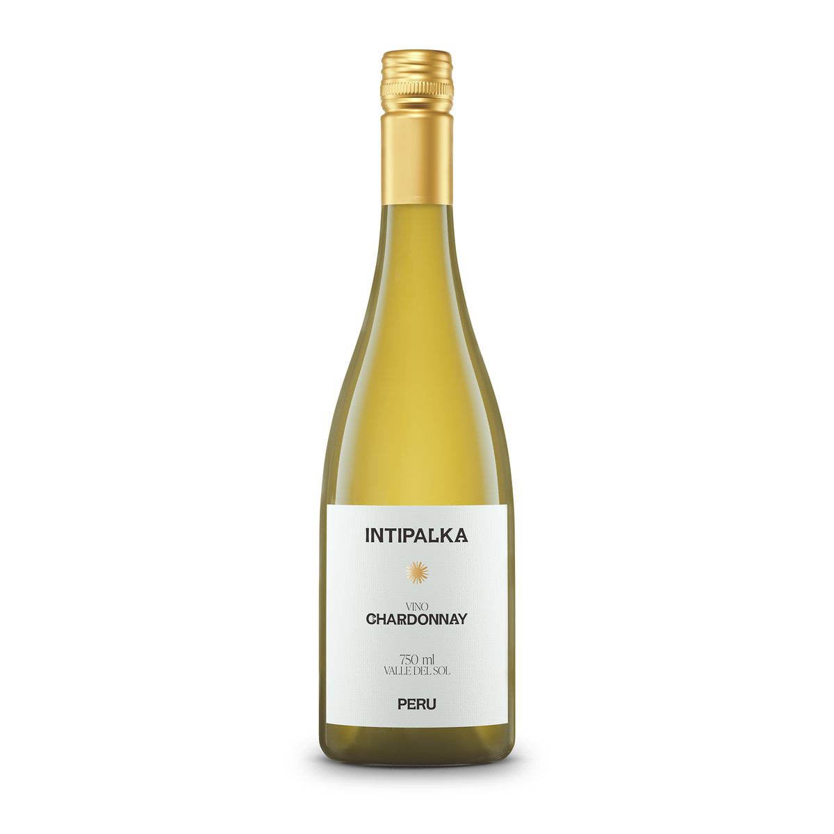 INTIPALKA - Vino Blanco Intipalka Chardonnay Botella 750 mL