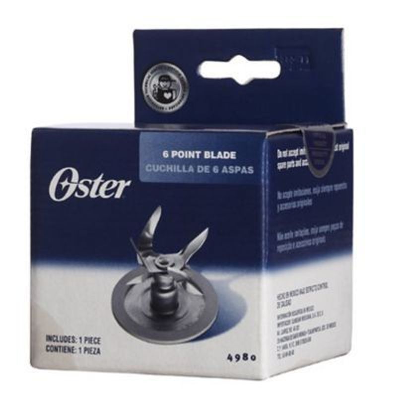 OSTER - Cuchilla 6 Aspas Acero Inoxidable 4980-011-000