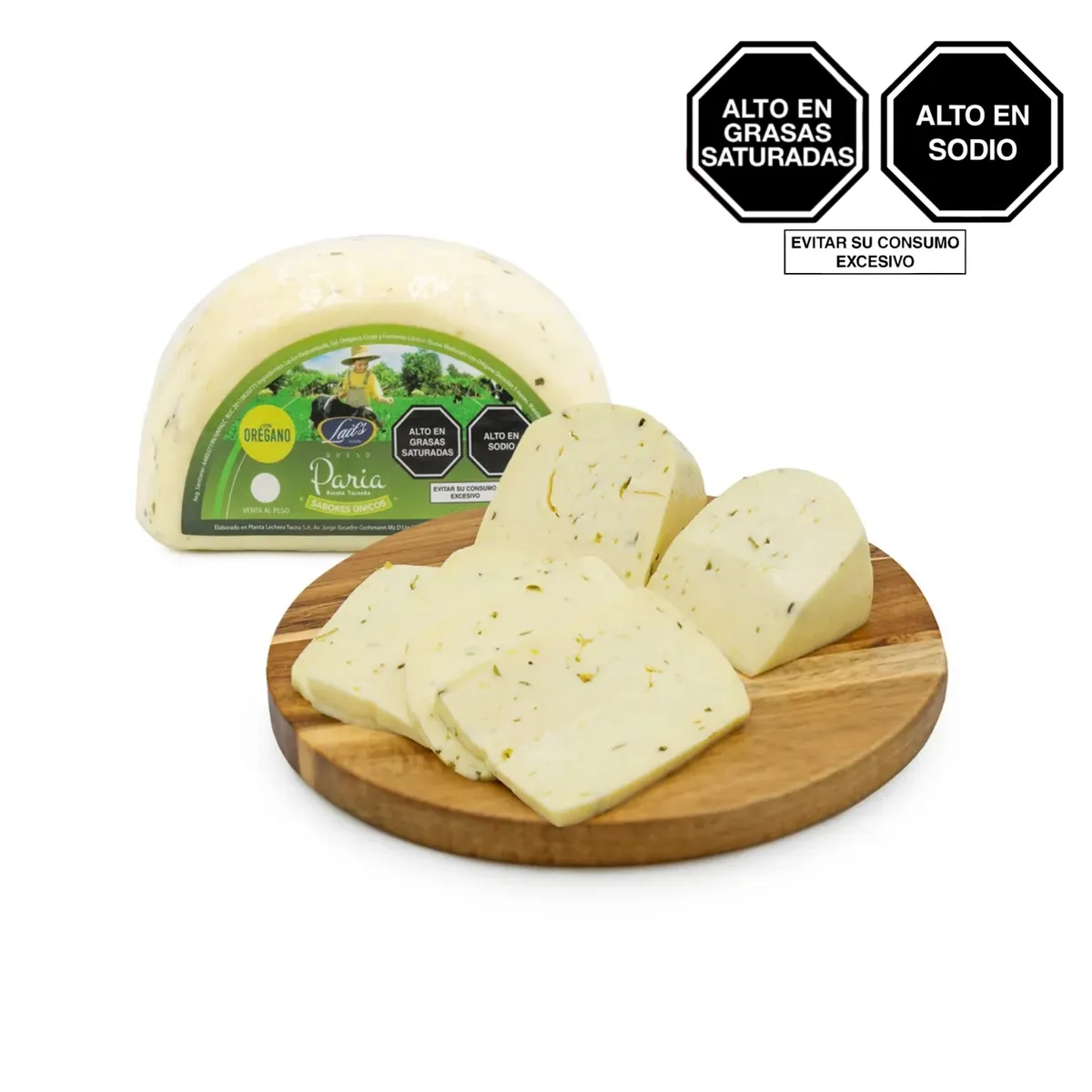  - Queso Paria con Orégano Laits x Kg