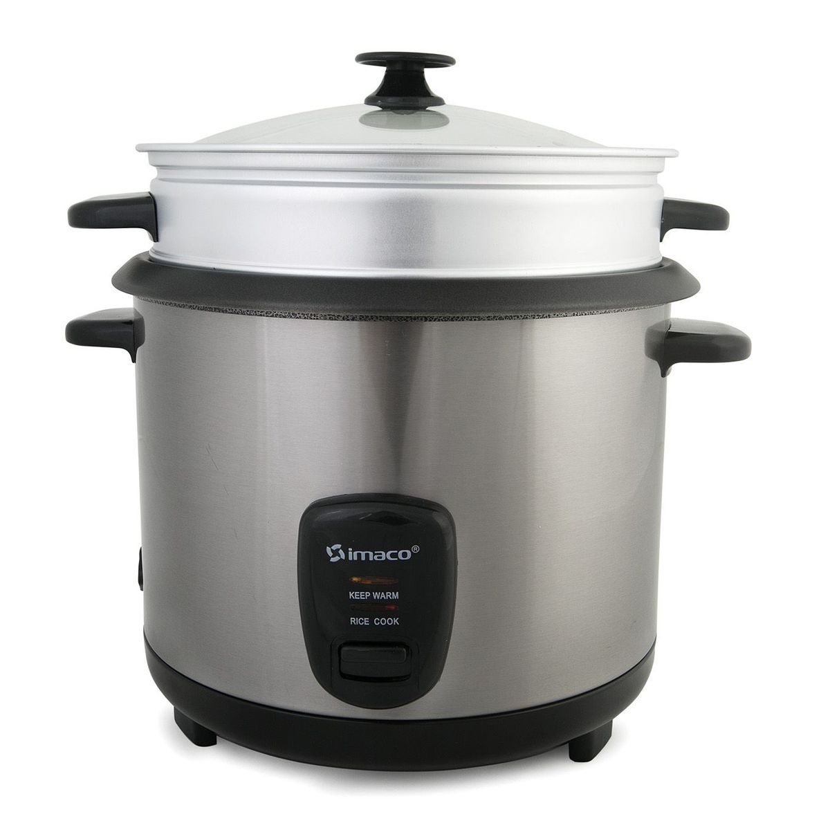 IMACO - Olla Arrocera 1,8 L 700 W Acero Rco18S