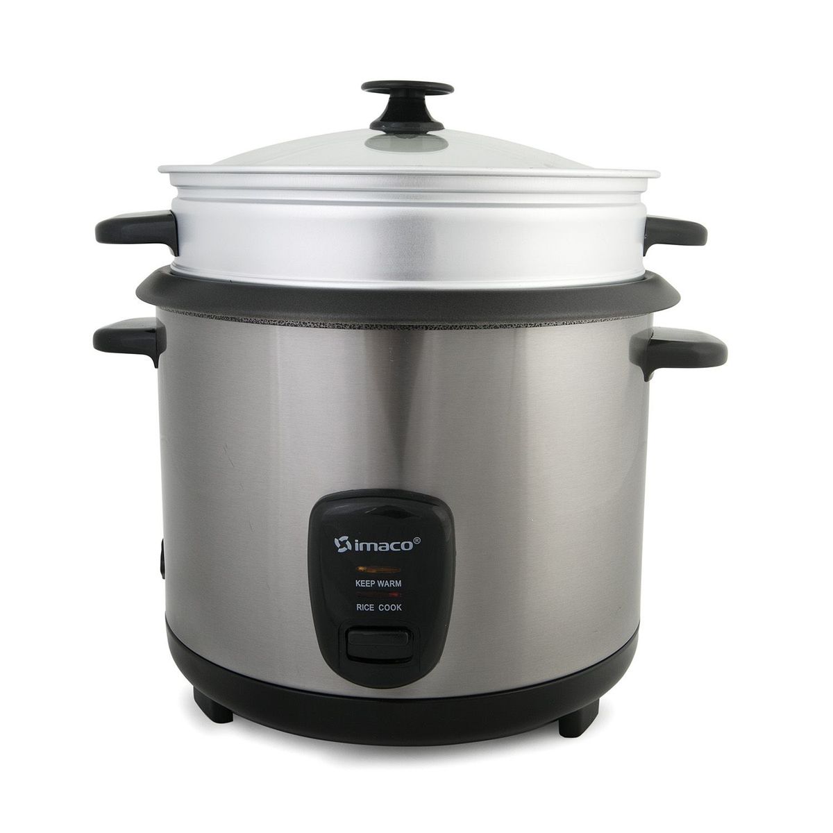 IMACO - Olla Arrocera 1,8 L 700 W Acero Rco18S