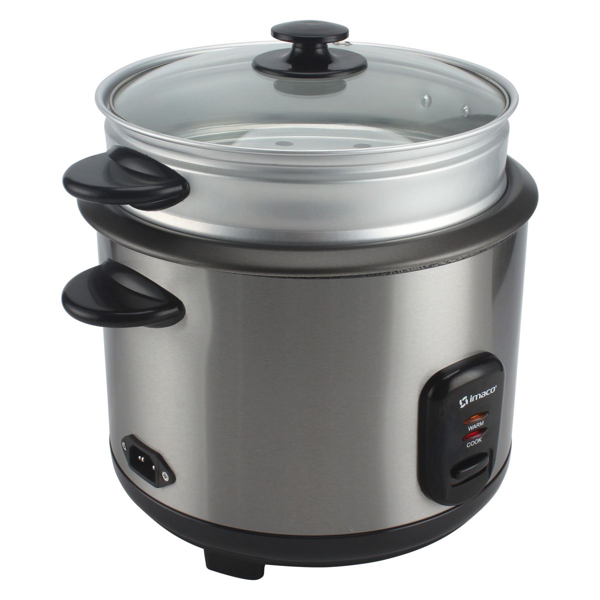 IMACO - Olla Arrocera 1,8 L 700 W Acero Rco18S