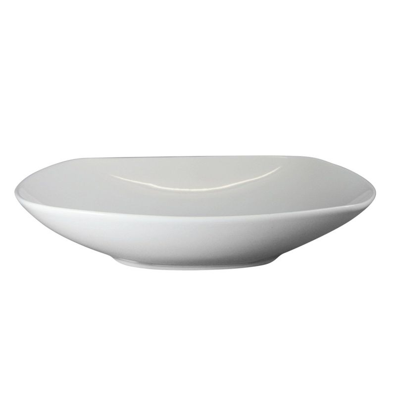 CASA JOVEN - PLATO SOPERO SEMICUADRADO BLANCO 9 C
