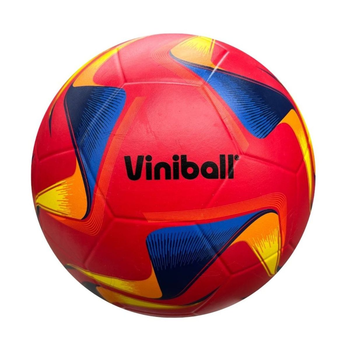VINIBALL - Pelota de Fútbol Viniball Goma Liso Nro 5 Fondo de Color Paises