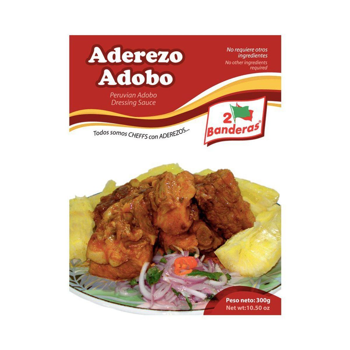 2 BANDERAS - Aderezo para Adobo 2 Banderas Doypack 100 g