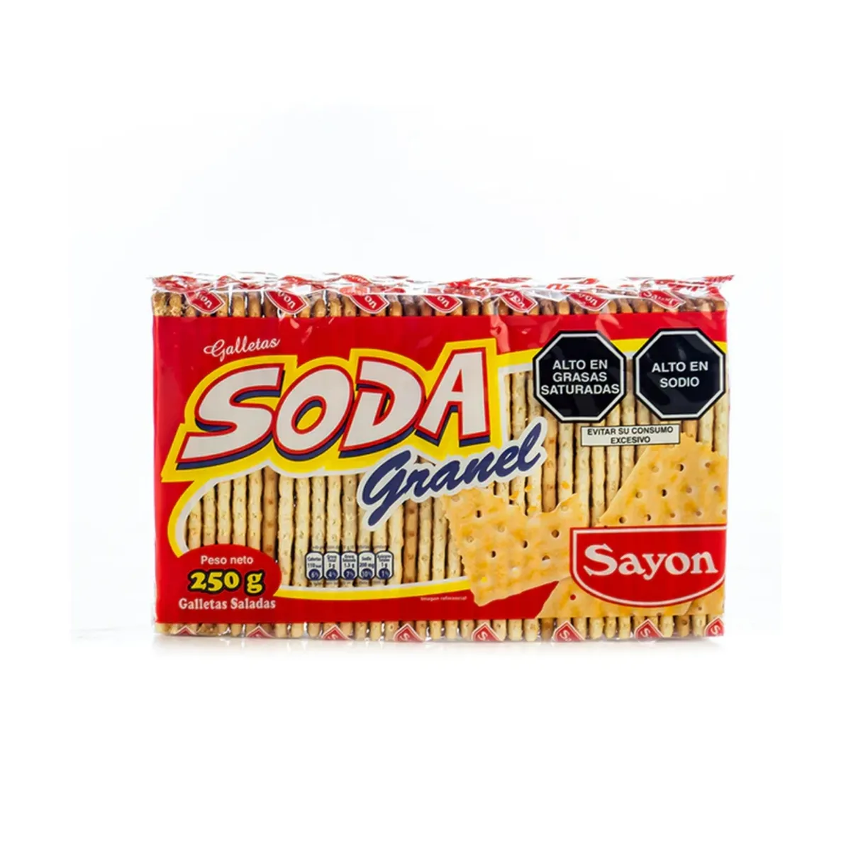 SAYON - Galleta de Soda Sayon Bolsa 250 g