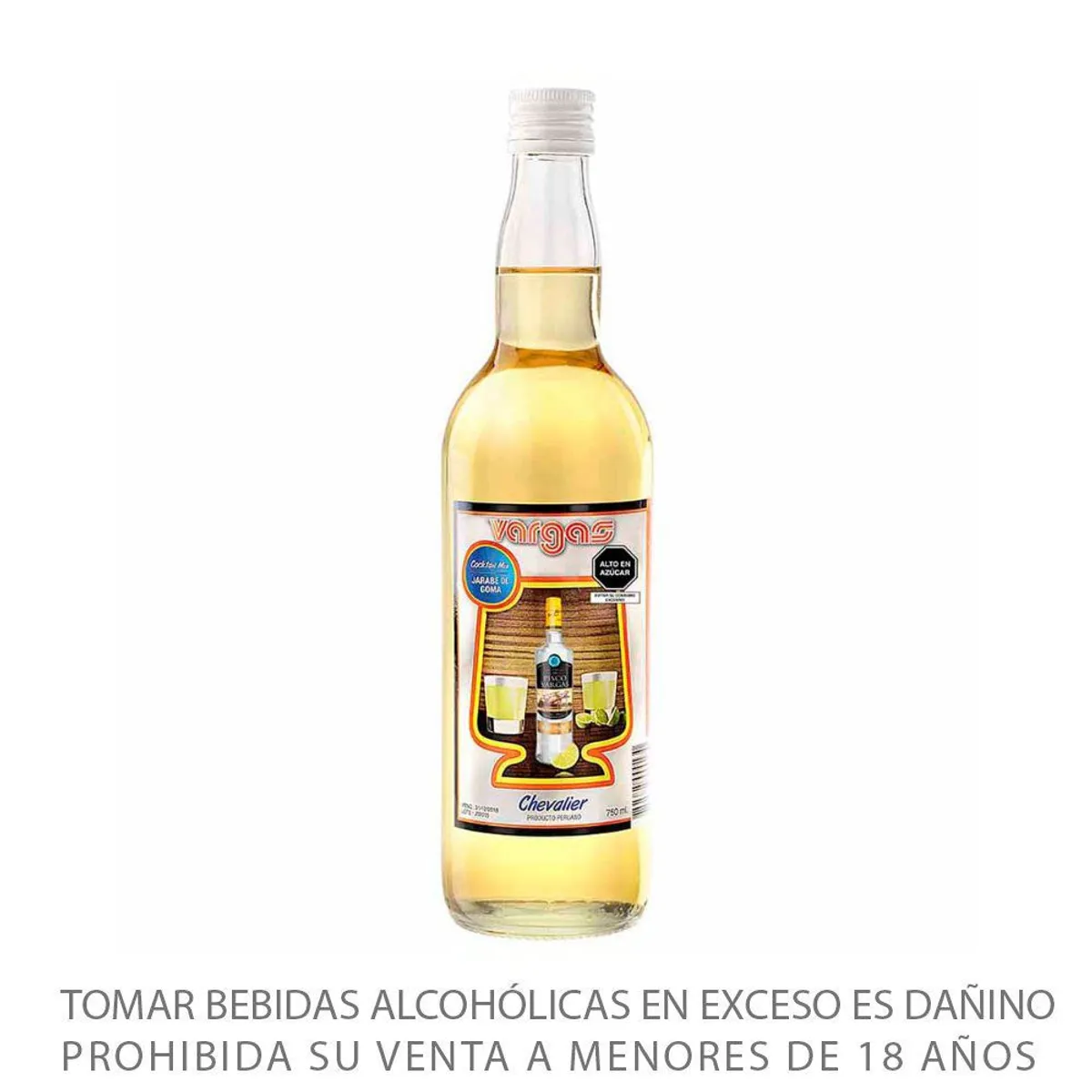 VARGAS - Jarabe de Goma Vargas Chevalier Botella 750 mL