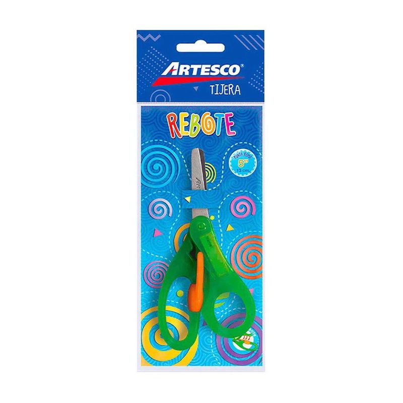 ARTESCO - Tijera Escolar La Naranjita Rebote 5