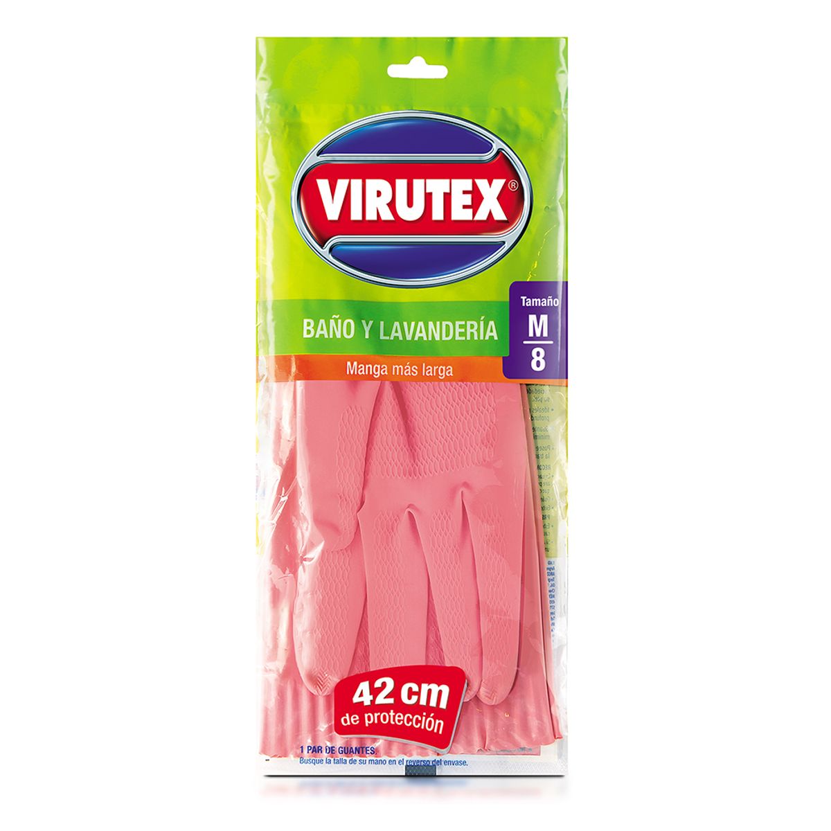 VIRUTEX - Guantes Baño y Lavandería Virutex Talla M
