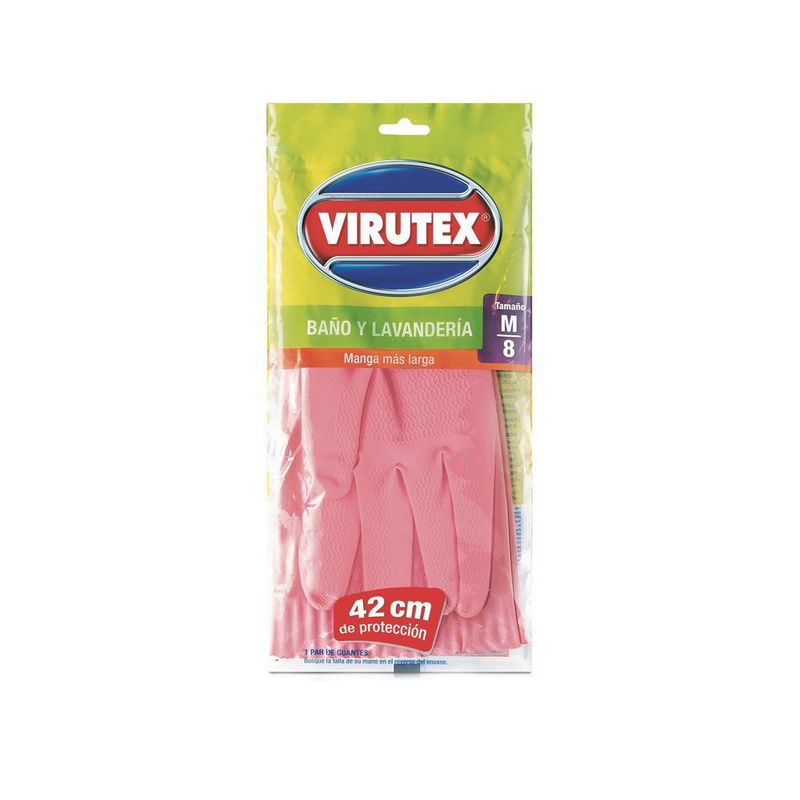 VIRUTEX - Guantes Baño Y Lavandería Virutex Creativa Talla M