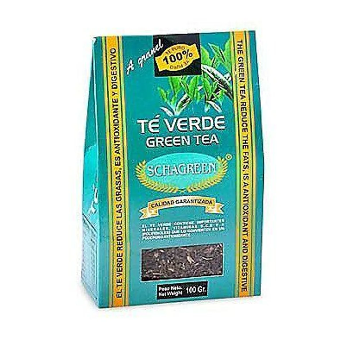 SCHAGREEN - Té Verde Schagreen Caja 100 g
