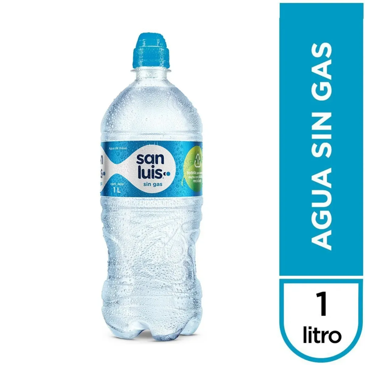 SAN LUIS - Agua San Luis Sin Gas Botella 1 L