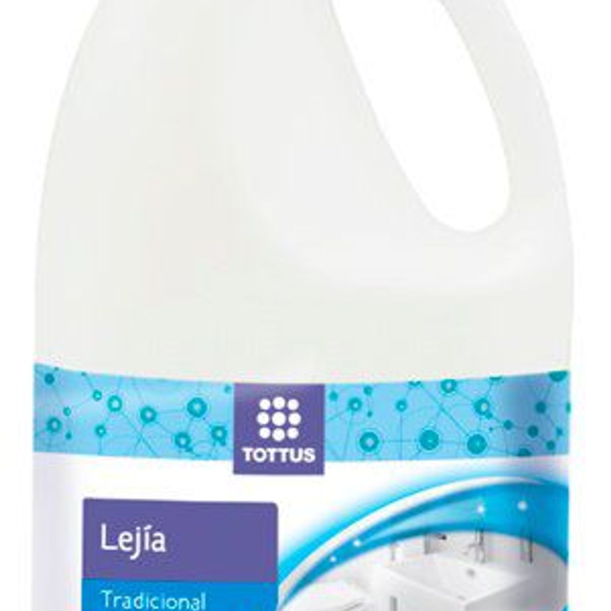 TOTTUS - Lejía Tradicional Tottus Botella 2 Kg