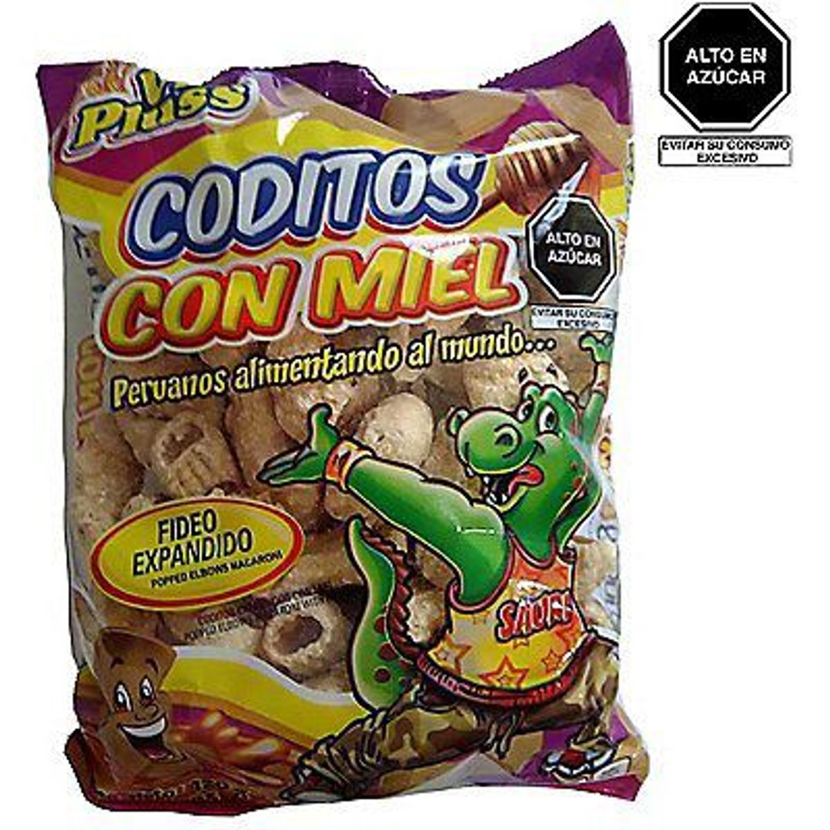 VITAPLUS - Cancha Coditos con Miel Vitapluss Bolsa 120 g