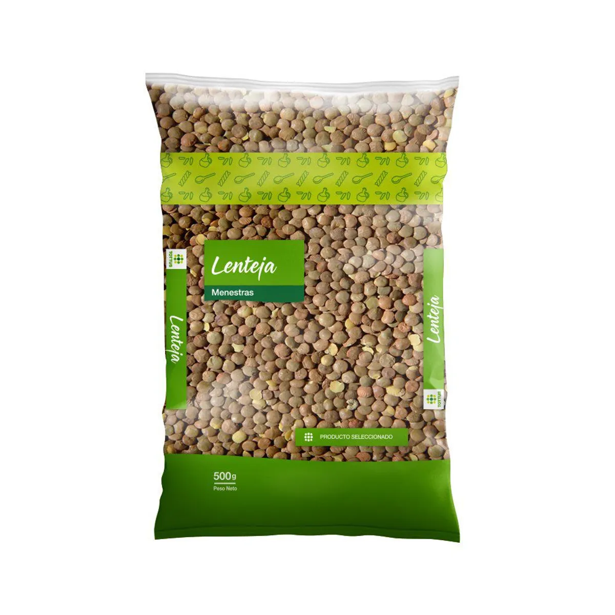 TOTTUS - Lenteja Tottus Menestra Bolsa 500 g