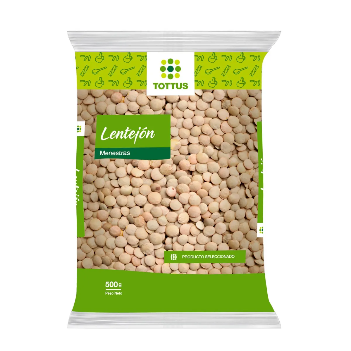 TOTTUS - Lentejón Tottus Menestra Bolsa 500 g