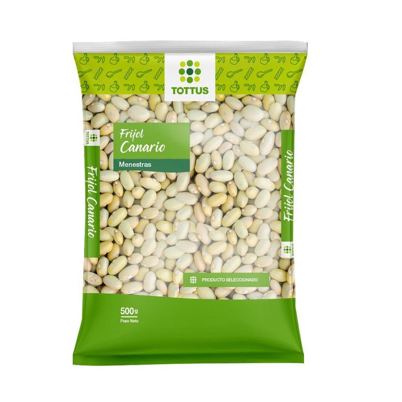 TOTTUS - Frijol Canario Tottus Menestra Bolsa 500 g