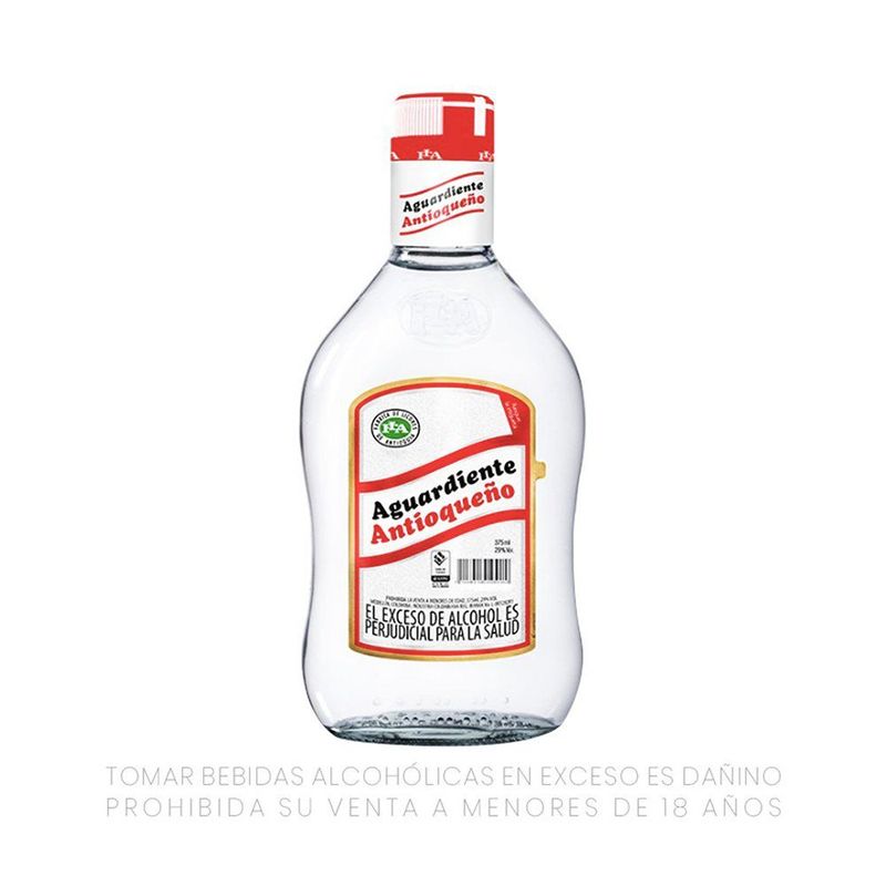 ANTIOQUENO - Aguardiente Antioqueño Clásico Botella 375 mL