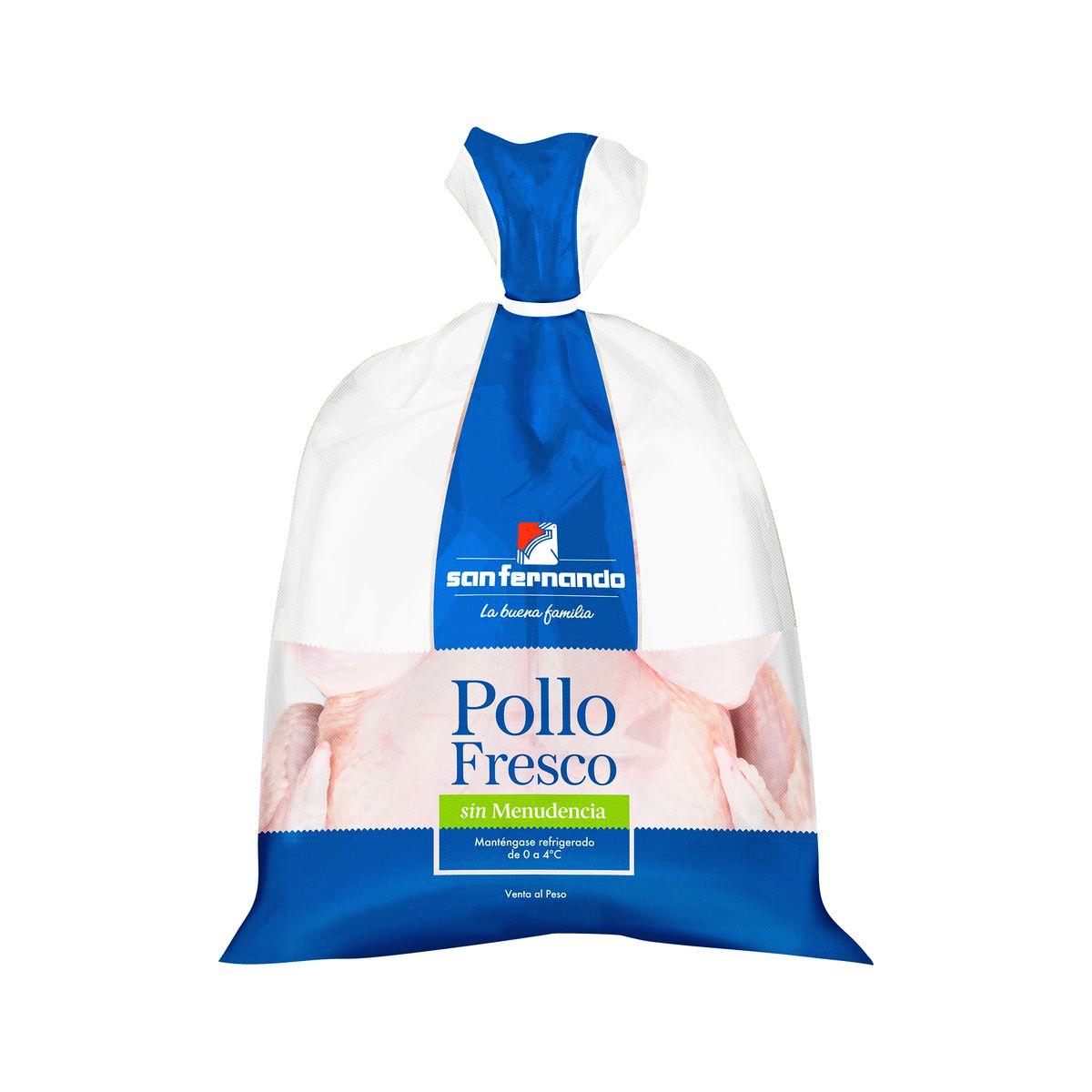SAN FERNANDO - Pollo Fresco Entero Sin Menudencia San Fernando