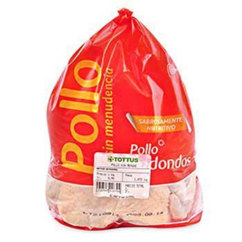 REDONDOS - Pollo Entero Sin Menudencia Redondos