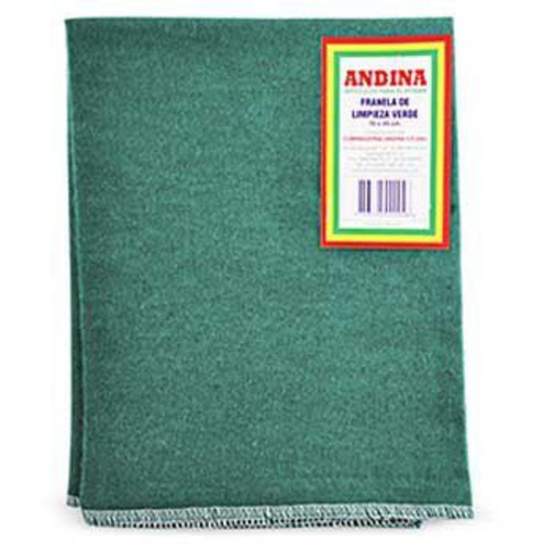 ANDINA - Franela Limpiadora Andina Verde