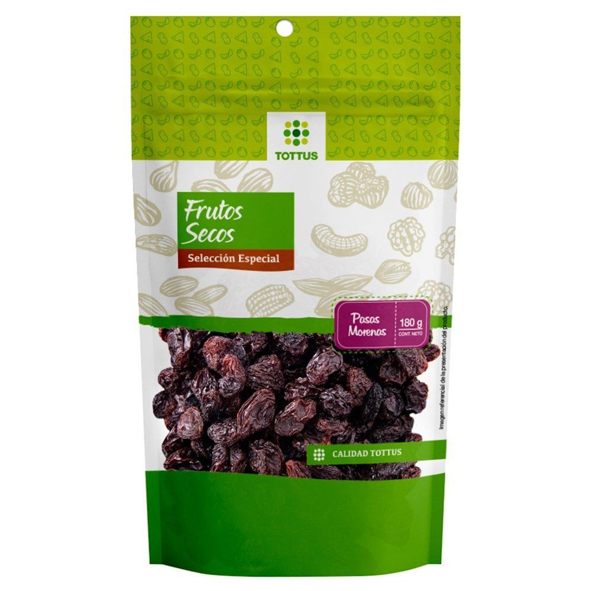 TOTTUS - Pasas Morenas Tottus 180 g