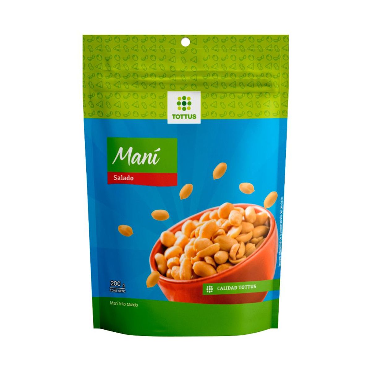 TOTTUS - Maní Salado Tottus 200 g