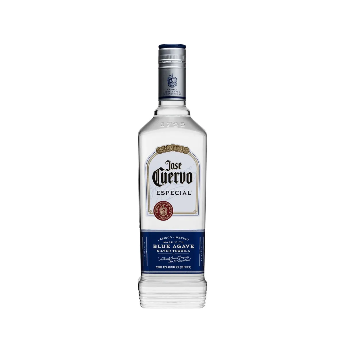 JOSE CUERVO - Tequila Especial Silver Jose Cuervo Botella 750 mL
