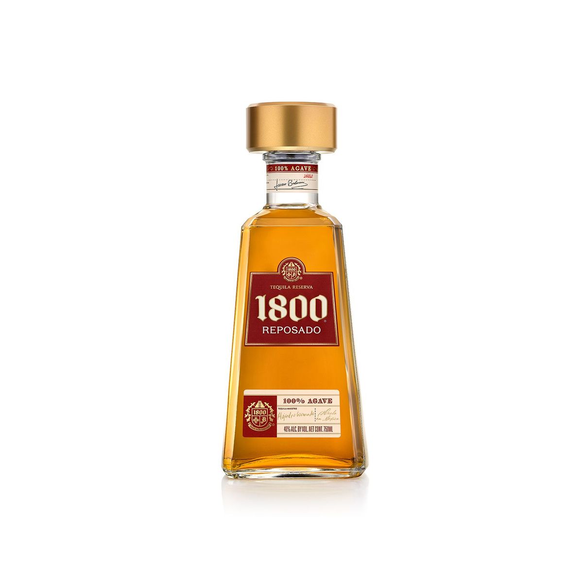 1800 - Tequila 1800 Reposado Botella 750 mL