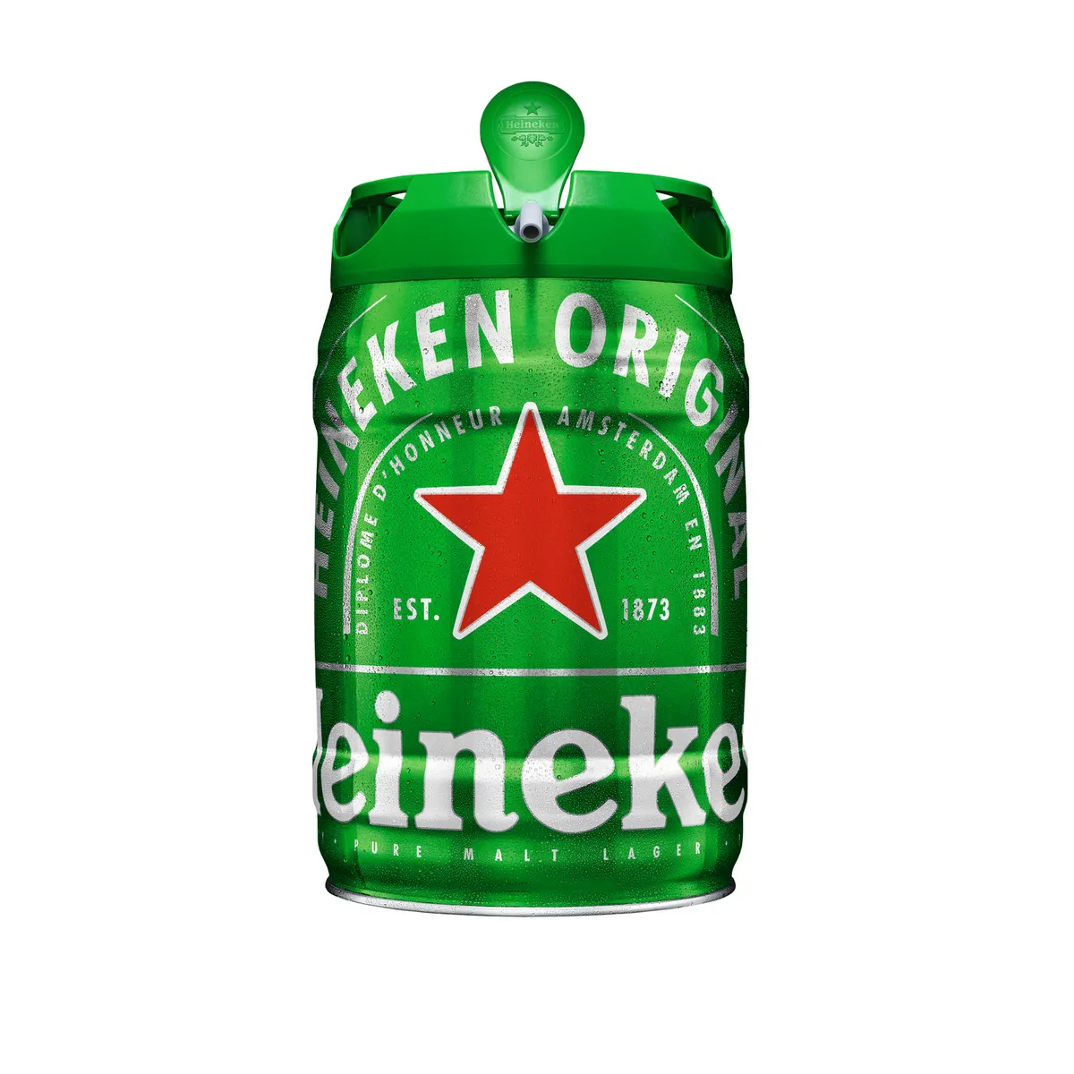 HEINEKEN - Cerveza Heineken Barril 5 L