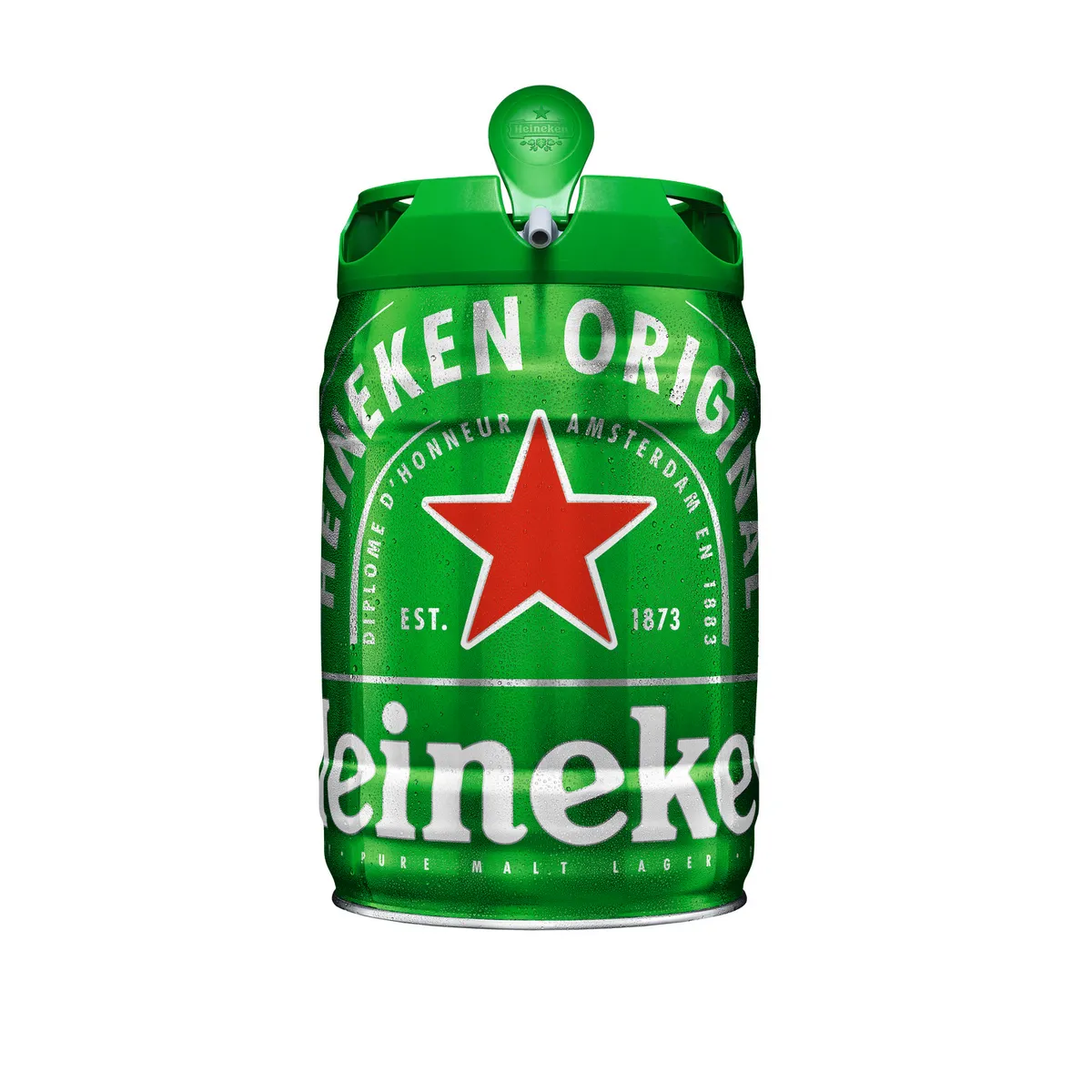 HEINEKEN - Cerveza Heineken Barril 5 L