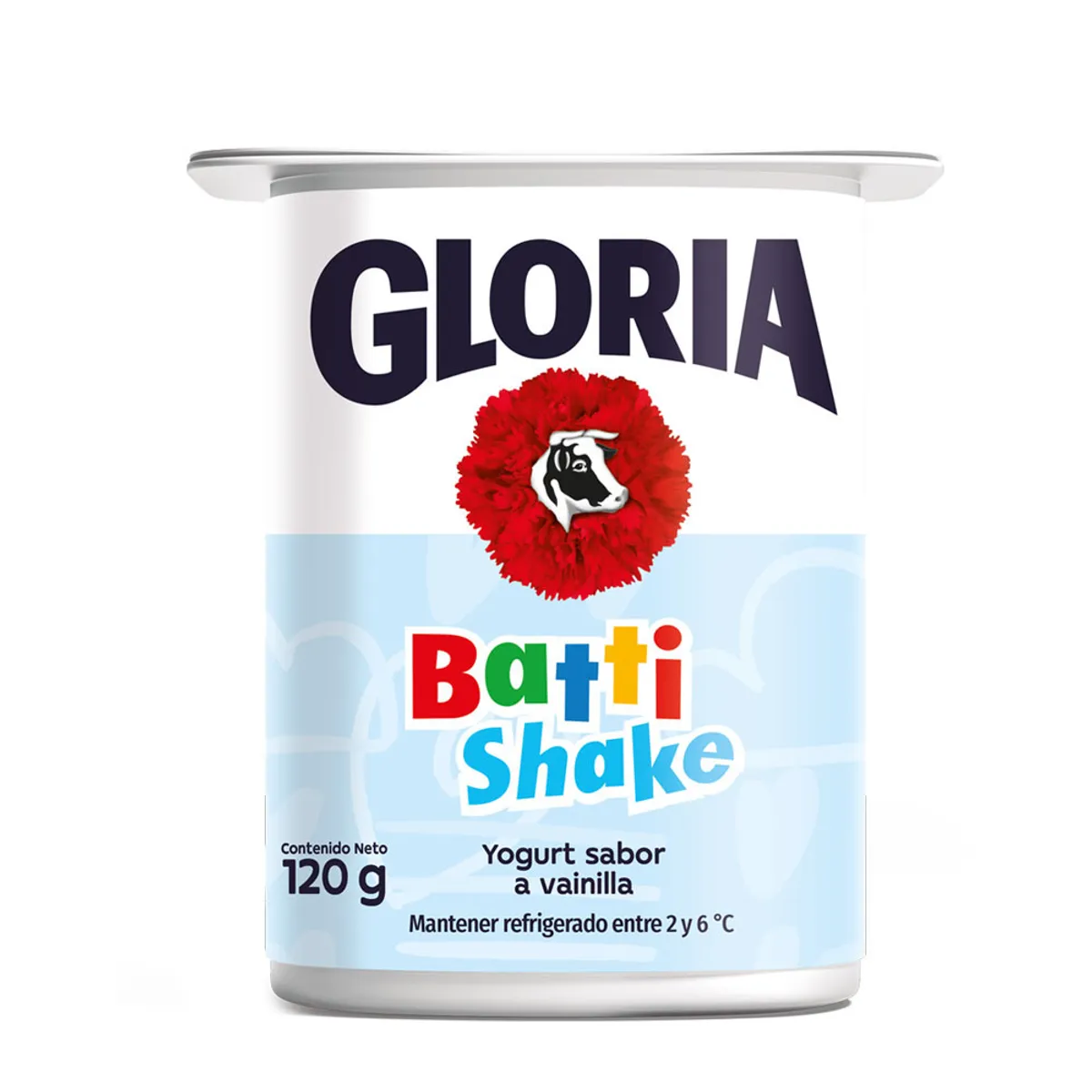 GLORIA - Yogurt Gloria Battishake Vainilla Envase 120 g