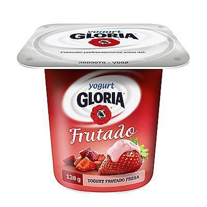 GLORIA - Yogurt Gloria Frutado Fresa 120 g