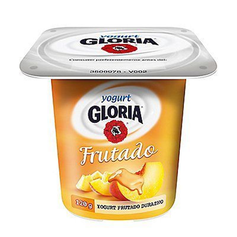 GLORIA - Yogurt Gloria Frutado Durazno 120 g
