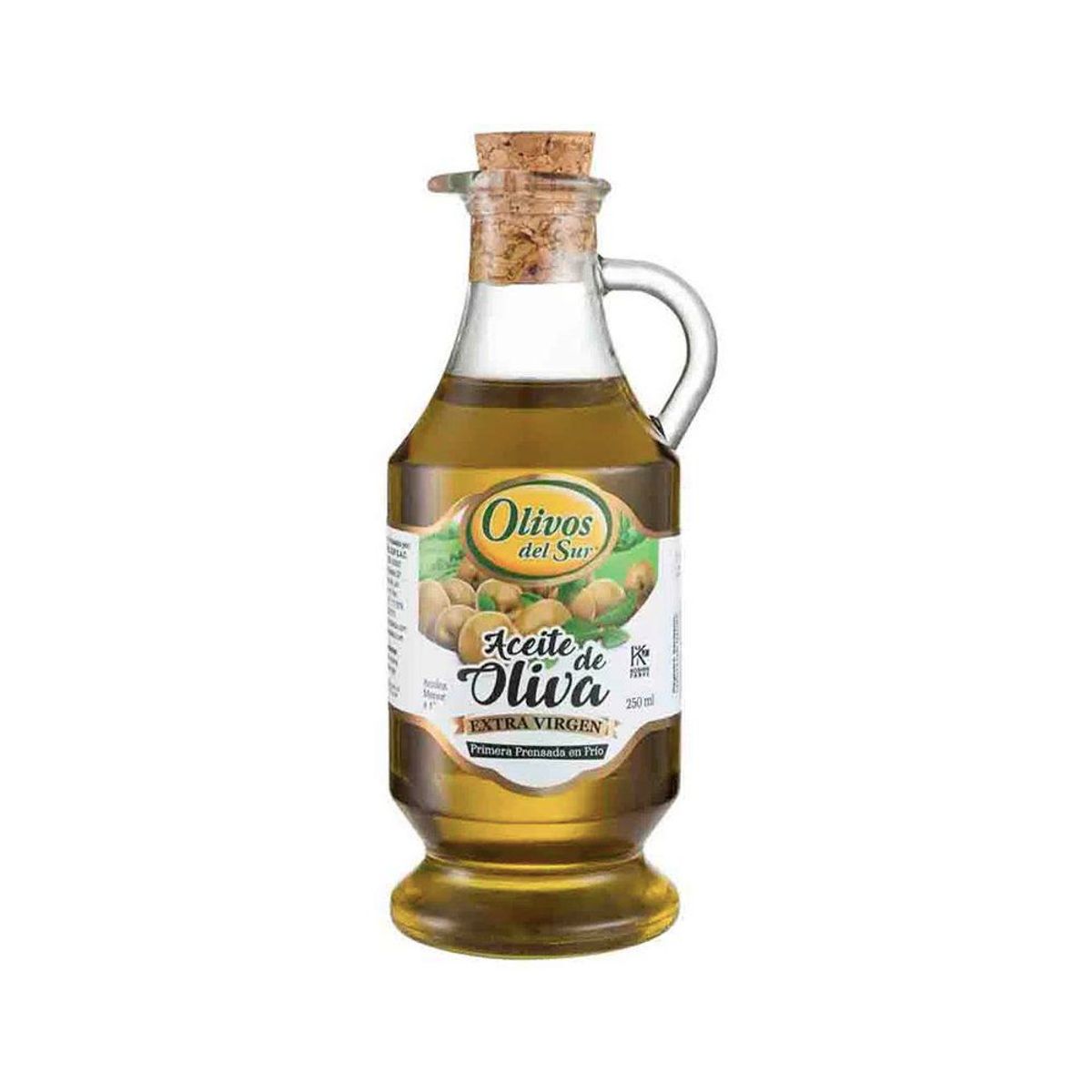 OLIVOS DEL SUR - Aceite de Oliva Extra Virgen Olivos del Sur Botella 250 mL